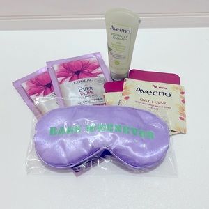 Aveeno Positively Radiant Skincare & L’Oréal Ever Pure Hair Sheet Masks